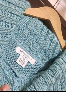 Light Sea Green Winter Top For 42 Bust
