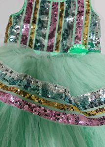 unused Mint Sequin Party Dress upto 10 years