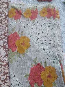 Pretty Roses Chiffon Saree