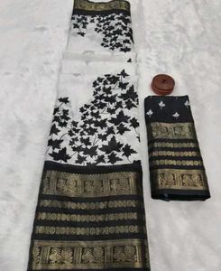 Elegant Floral Saree