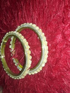 Beautiful Rose Design Bangles