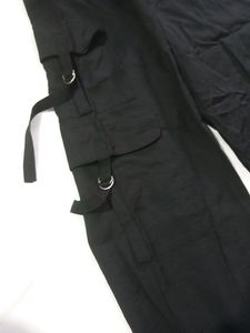 (ZUDIO) Black Cargo For Women | WAIST 28-30 |