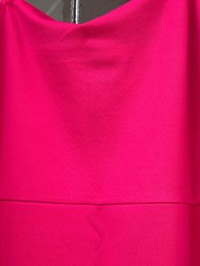 Pink Bodycon Midi Dress