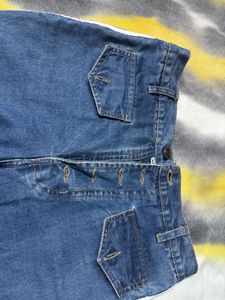 Trendy Blue Denim Jeans