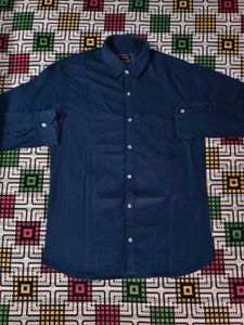 Navy Blue Casual Shirt
