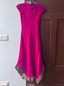 Pink Anarkali Set - XS