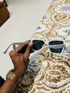 Gucci White Sunglasses