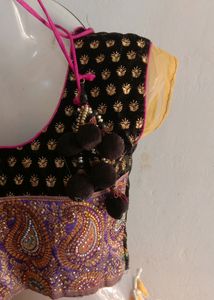 Yellow Lehga Choli