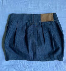 Denim Mini Skirt