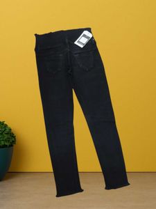 H-93 Size-30 Stylish Black Jeans