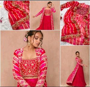Party Wear Shrug Lehenga Super Trending 💯