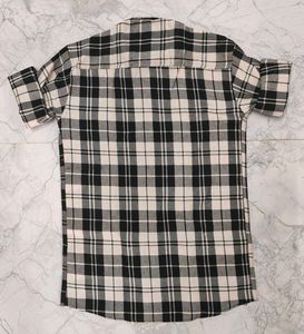 Pepe Jeans Black and White Plaid Shirt