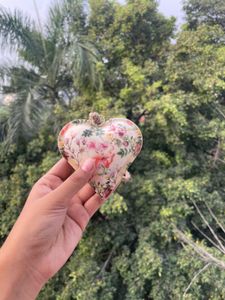set of three heart hanging