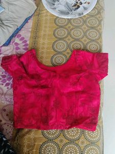 Pink Stitched Lehanga