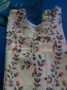 Orange &amp; White Suit