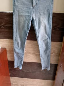 Ice Blue Korean Denim.