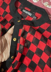 Sassafers Red &amp; Black Shirt