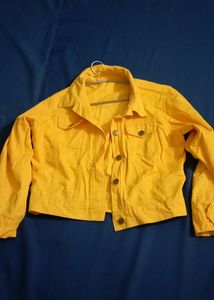 Yellow Denim Jacket
