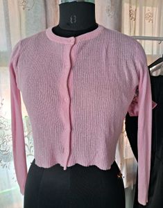 Pink Crop Top