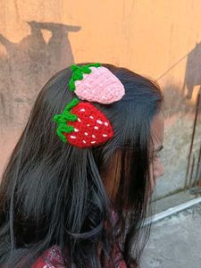 Strawberry Hair Clips