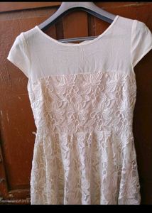 Off white lace Dress