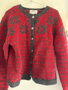 Vintage Patterned Cardigan