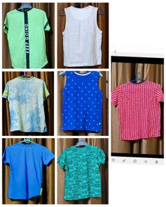 Combo Of 7 Tshirt For  To 8 Year Boys