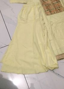 Suit ___ Shirt With Dupatta And Palazzo
