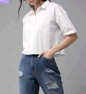 White Boxy Shirt
