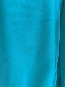 Net Saree With Golden Border