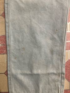 Light Wash Cargo Jeans