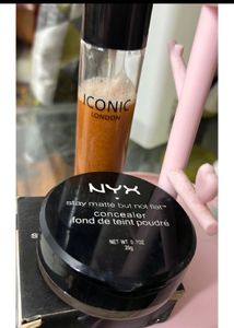NYX Creame CONCEALER &amp; ICONIC LONDON SHIMMER BODY