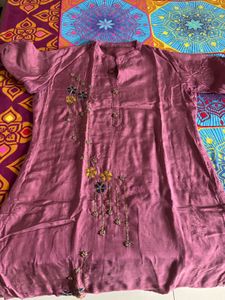 Elegant Embroidered Salwar Suit With Dupatta