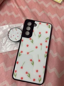 Phone case and pop socket for Samsung S21 FE