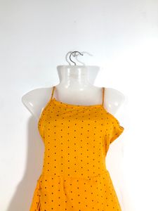 Gold Printed Dress(Women’s)
