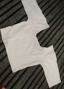 White Saree Blouse