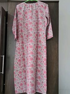 Floral Print Kurti Suit Set