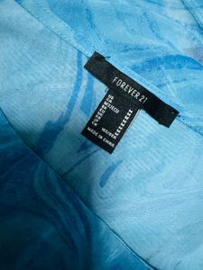 Beautiful Crop Top . Blue Colour