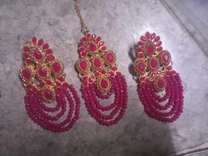 Pink Earrings