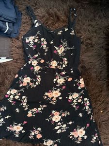 Floral Print Party Dress