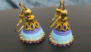 Quilled Paper Earrings(Handmade)