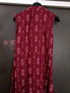 ❗SALE❗BRAND NEW WINE KURTI