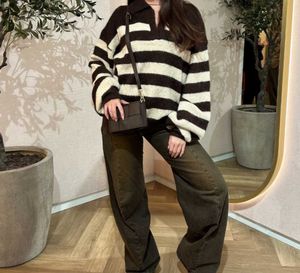 Striped Knit Sweater