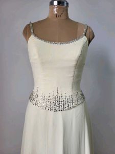 Yellow Chiffon Gown