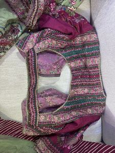 Heavy Embroidered Vintage Lehanga