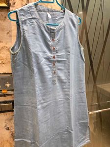 Denim Sleeveless Dress