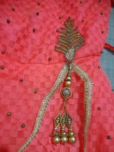 Pink Anarkali Dress