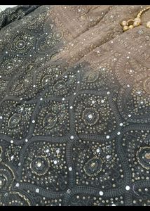 Pure Georgette Lucknowi Lehenga