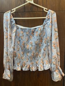Baby Blue Top