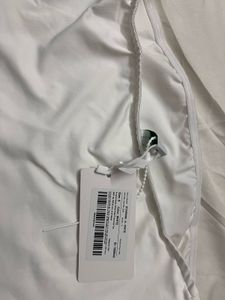 White fitted  Tube crop  Top